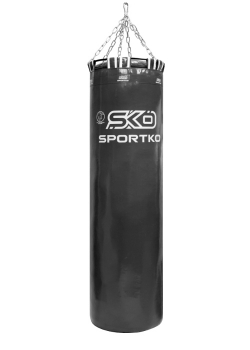 Боксерский мешок SPORTKO высота 150 ф50 вес 80кг c цепями арт.МП-15050