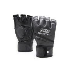 Gloves with open fingers Sportko art. PC-4