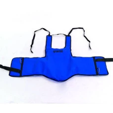 Chest protection (vest) SportKO art.334 blue