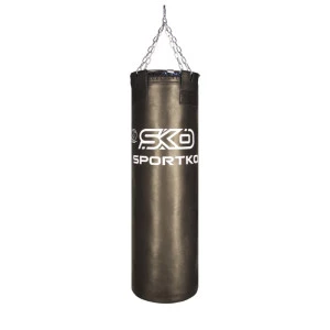 Boxing bag Sportko Belt Leather height 150 h50 weight 80kg with chains art.MRK-15050 sportko.com.ua
