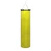 Boxing bag 130 x 30 cm, PVC with fastening on 4 chains, yellow sportko.com.ua